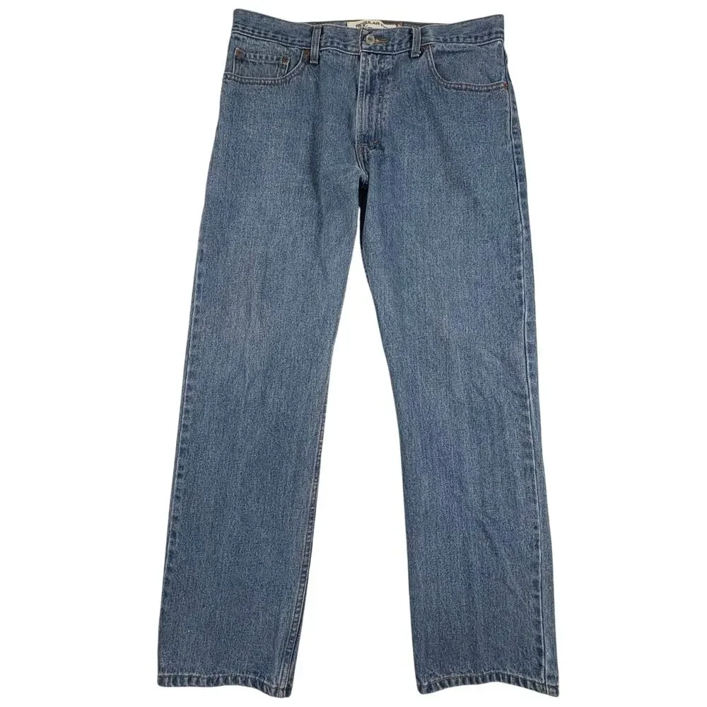 Levi's Vintage 505 Jeans Men's 36x32 Medium Wash Denim Batwing Tag